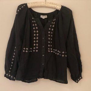Emerson Fry Frances Blouse sz small